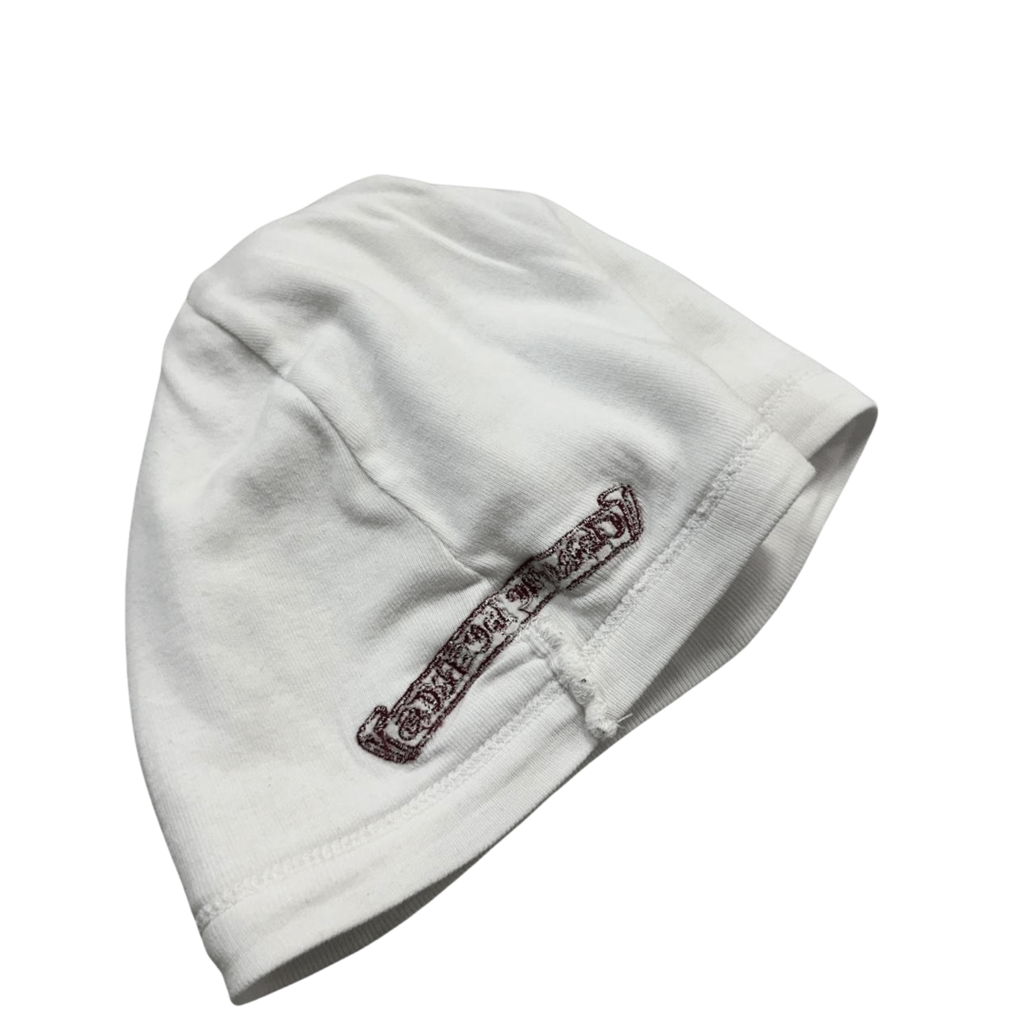 Chrome Hearts Vintage Cross & Scroll Logo Thermal Skully Beanie Chrome Hearts Vintage Cross & Scroll Logo Thermal Skully Beanie