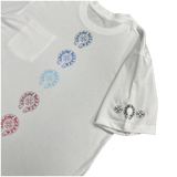 Chrome Hearts Multicolour Mini Horseshoe Logo T-Shirt White