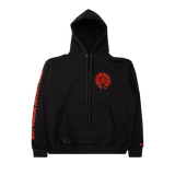 Chrome Hearts Web Exclusive Horse Shoe Hoodie Black/Red