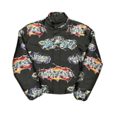 Louis Vuitton Virgil Abloh Graffiti Blouson Jacket Black