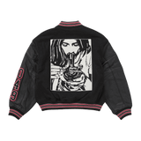 Supreme Hysteric Glamour Varsity Jacket Black