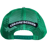 Chrome Hearts Matty Boy Sex Records Smiley Trucker Hat Green/Yellow