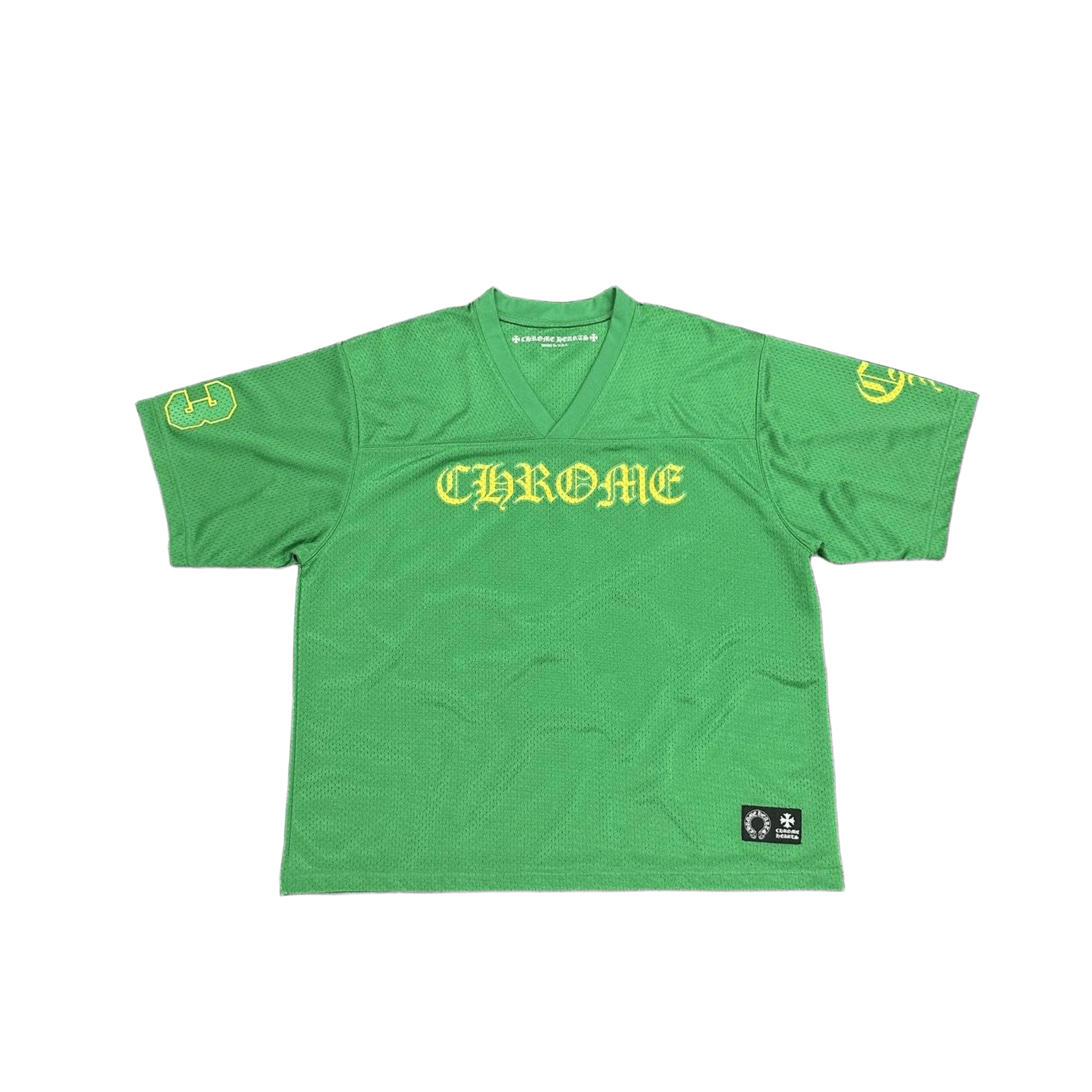 Chrome Hearts Men's Green and Yellow T-shirt - Morely TrendsChrome Hearts Type here:)