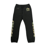 Chrome Hearts Camo Taco Logo Joggers Black