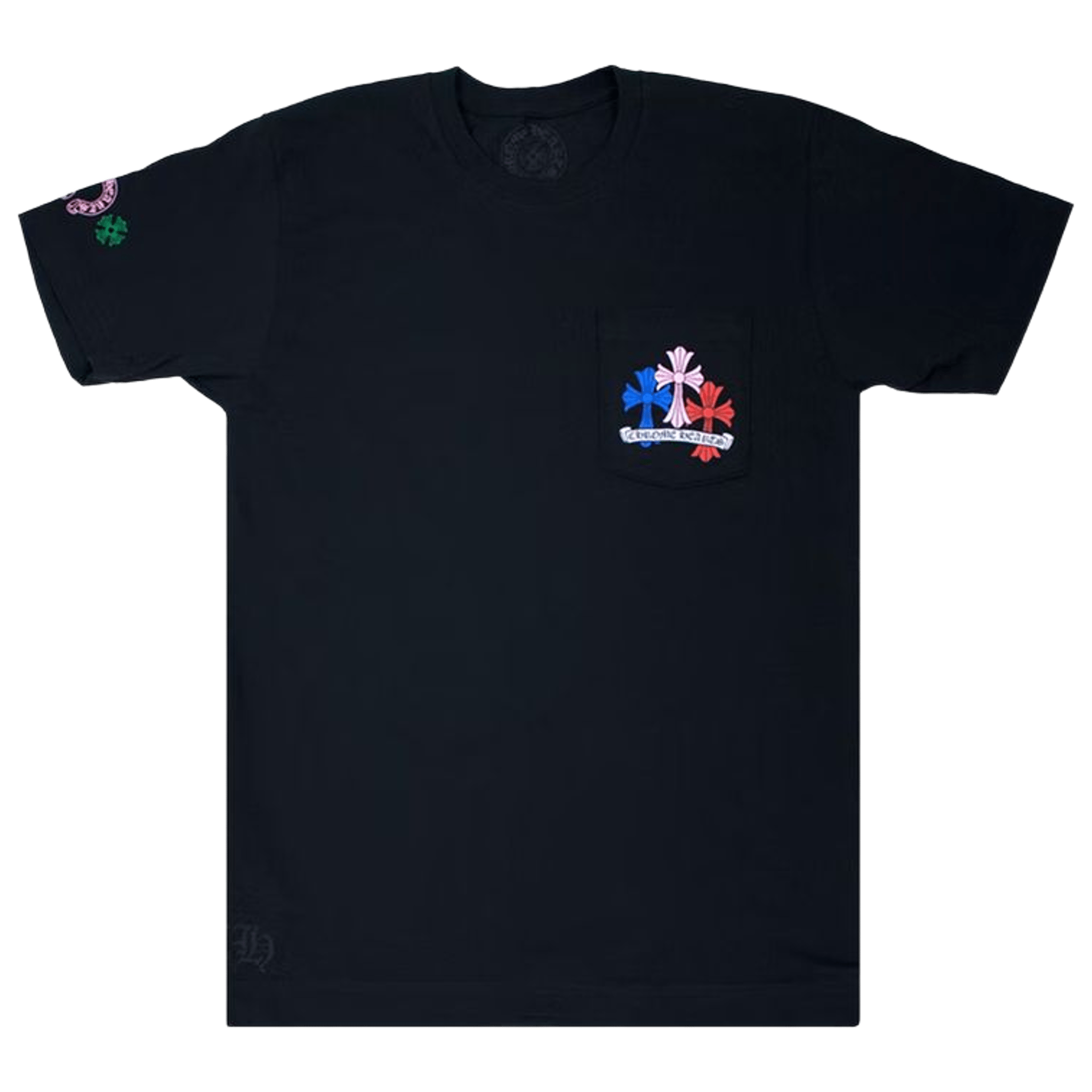 Chrome Hearts Cross Cemetery Tee Black/Multicolor - Morely TrendsChrome Hearts Type here:)
