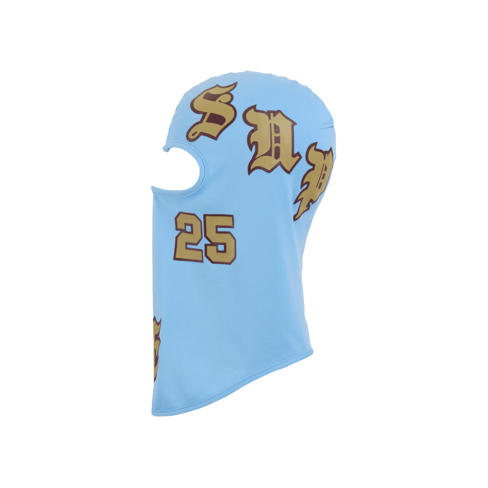 Supreme Old English Lightweight Balaclava Light Blue