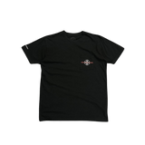 Chrome Hearts Guns N Roses Cross Spread Logo T-Shirt Black
