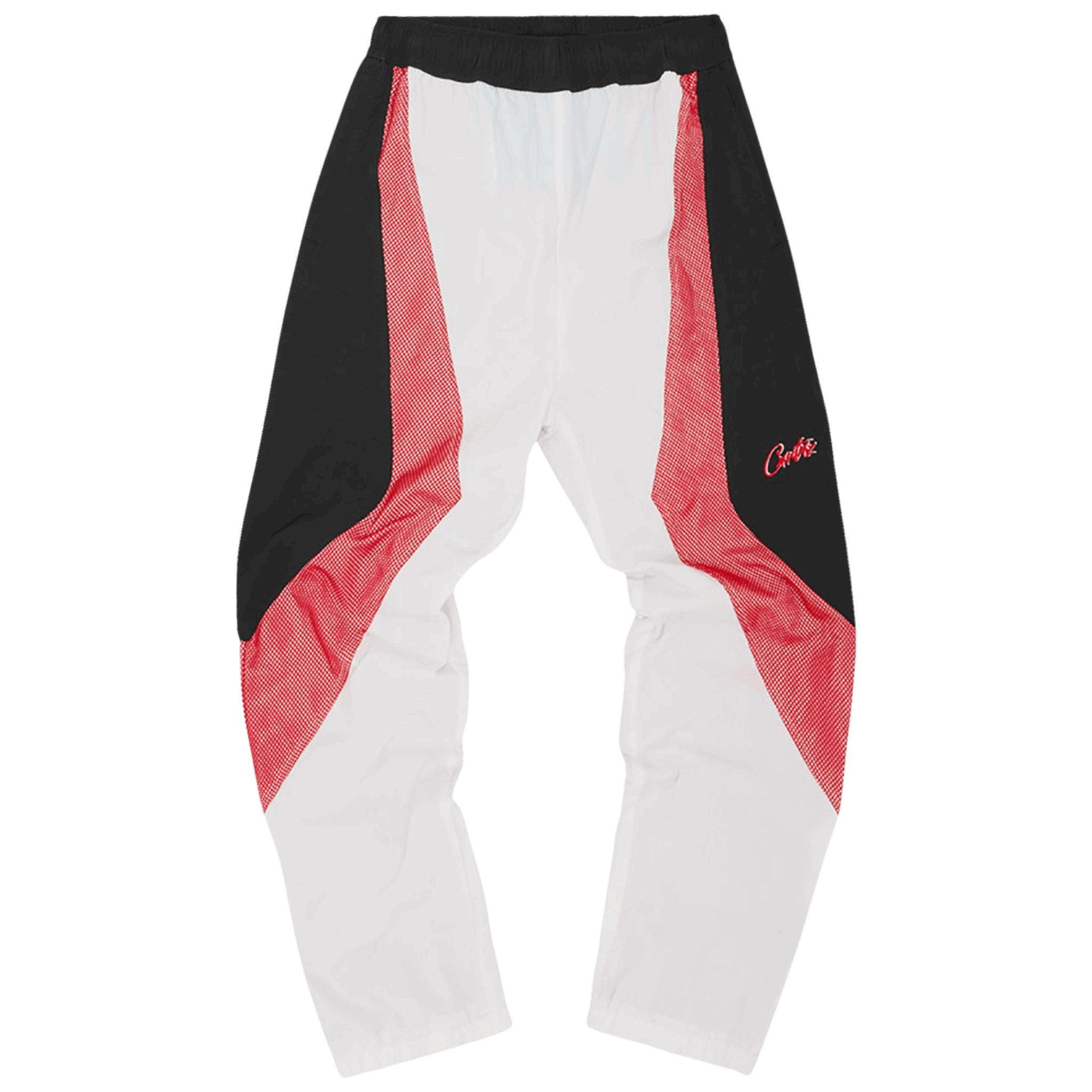 Corteiz Vertigo Shuku Pant Black/Red - Size Large