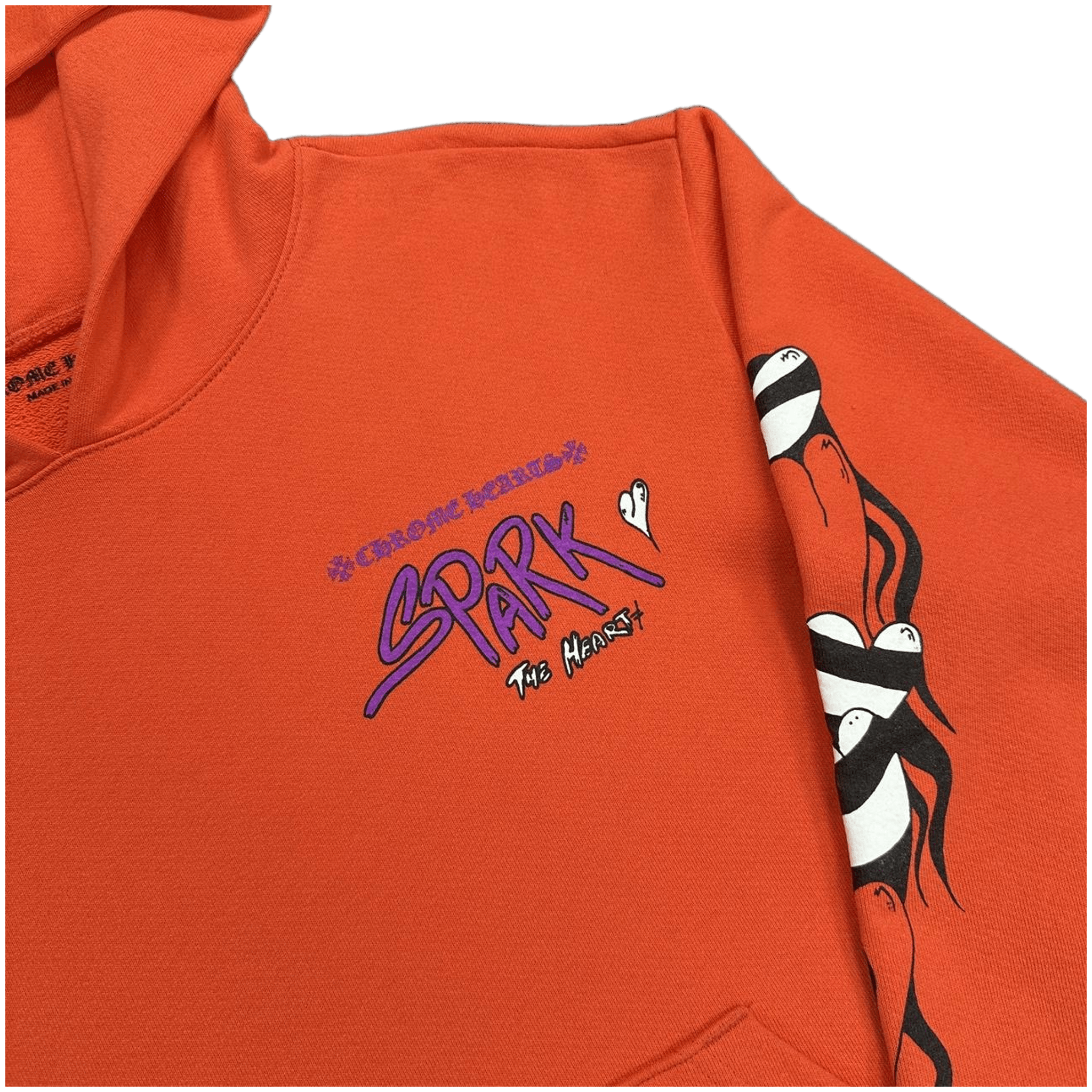 Chrome Hearts Matty Boy Sadistic Lipstick Hoodie Orange - Morely TrendsChrome Hearts Type here:)