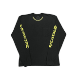 Chrome Hearts Neck Logo Long Sleeve T-Shirt Black