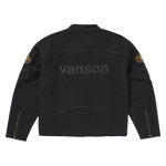 Supreme Vanson Leathers Cordura Cotton Jacket Black