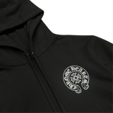 Chrome Hearts London Exclusive Horseshoe Logo Hoodie Black
