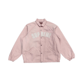 Supreme Arc Logo Denim Coach Jacket Black