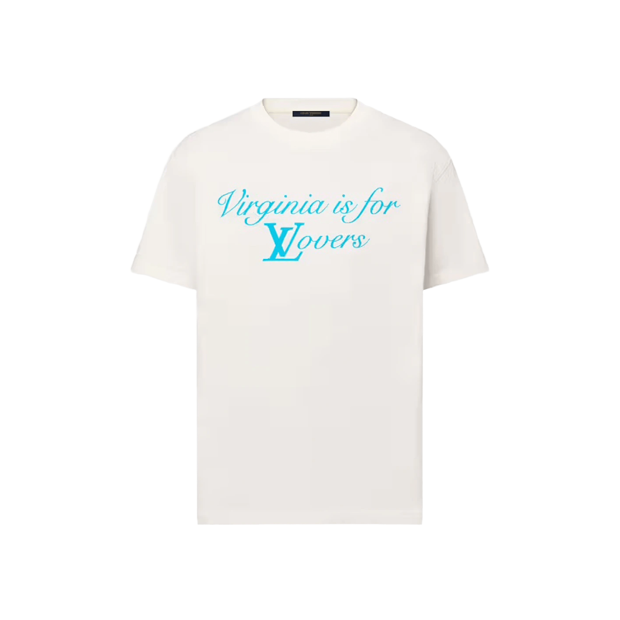 Louis Vuitton x Something in the Water VA Is For Lovers Printed T-shirt White/Blue - Morely TrendsLouis Vuitton Type here:)