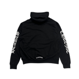 Chrome Hearts Vertical Logo Zip Up Hoodie