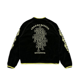 Chrome Hearts Matty Boy Flaming Youth Reversible Souvenir Jacket Black Yellow
