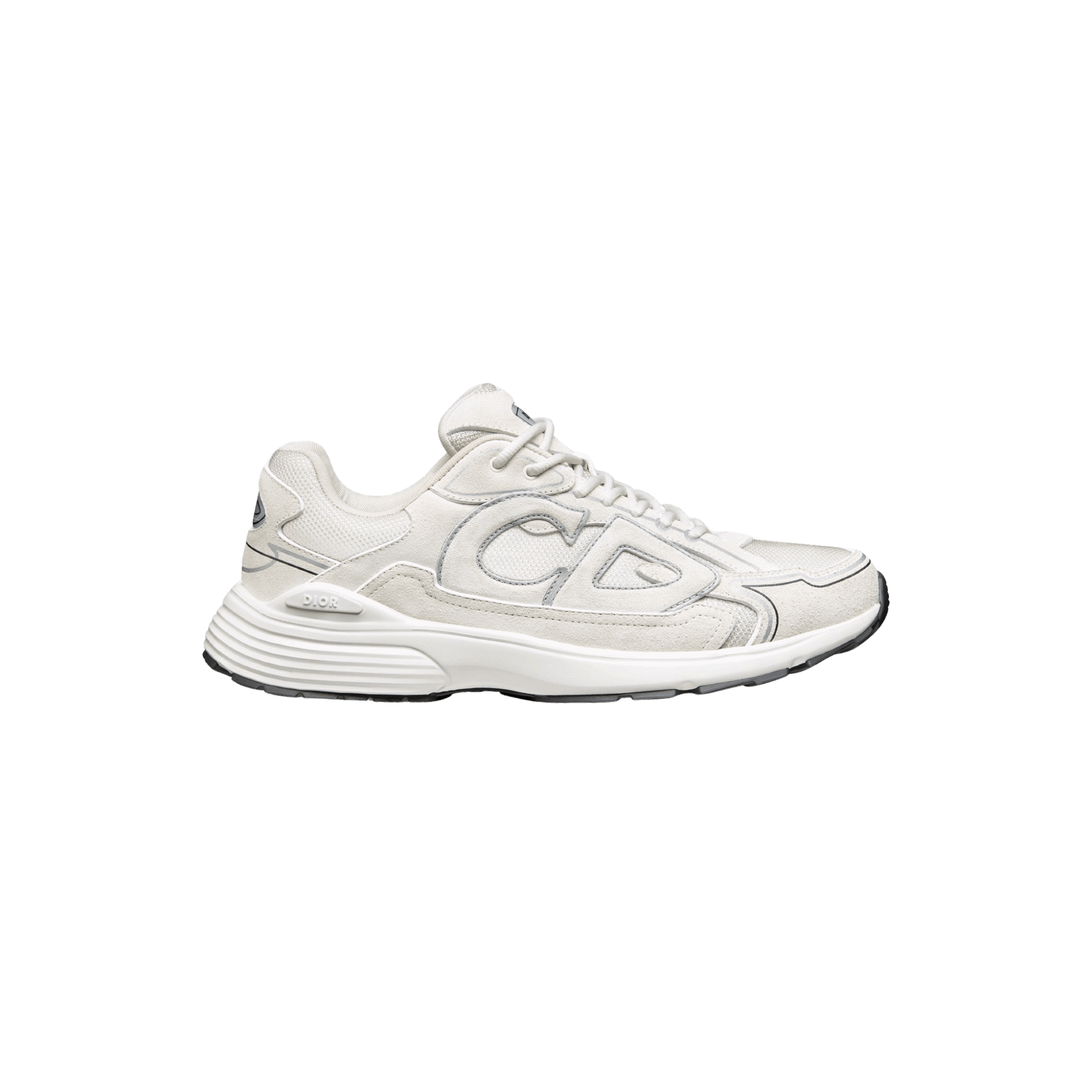 Dior B30 Countdown Sneaker Ecru Suede White