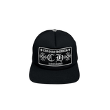 Chrome Hearts CH London Trucker Cap Black/White