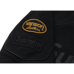 Supreme Vanson Leathers Cordura Cotton Jacket Black