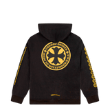 Chrome Hearts Plus Logo Pullover Hoodie Black/Yellow