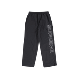 Supreme Spellout Embroidered Track Pant (FW24) Black