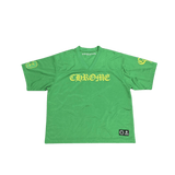 Chrome Hearts Men's Green and Yellow T-shirt