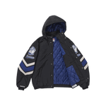 Supreme Mitchell & Ness NCAA Hooded Stadium Jacket Black