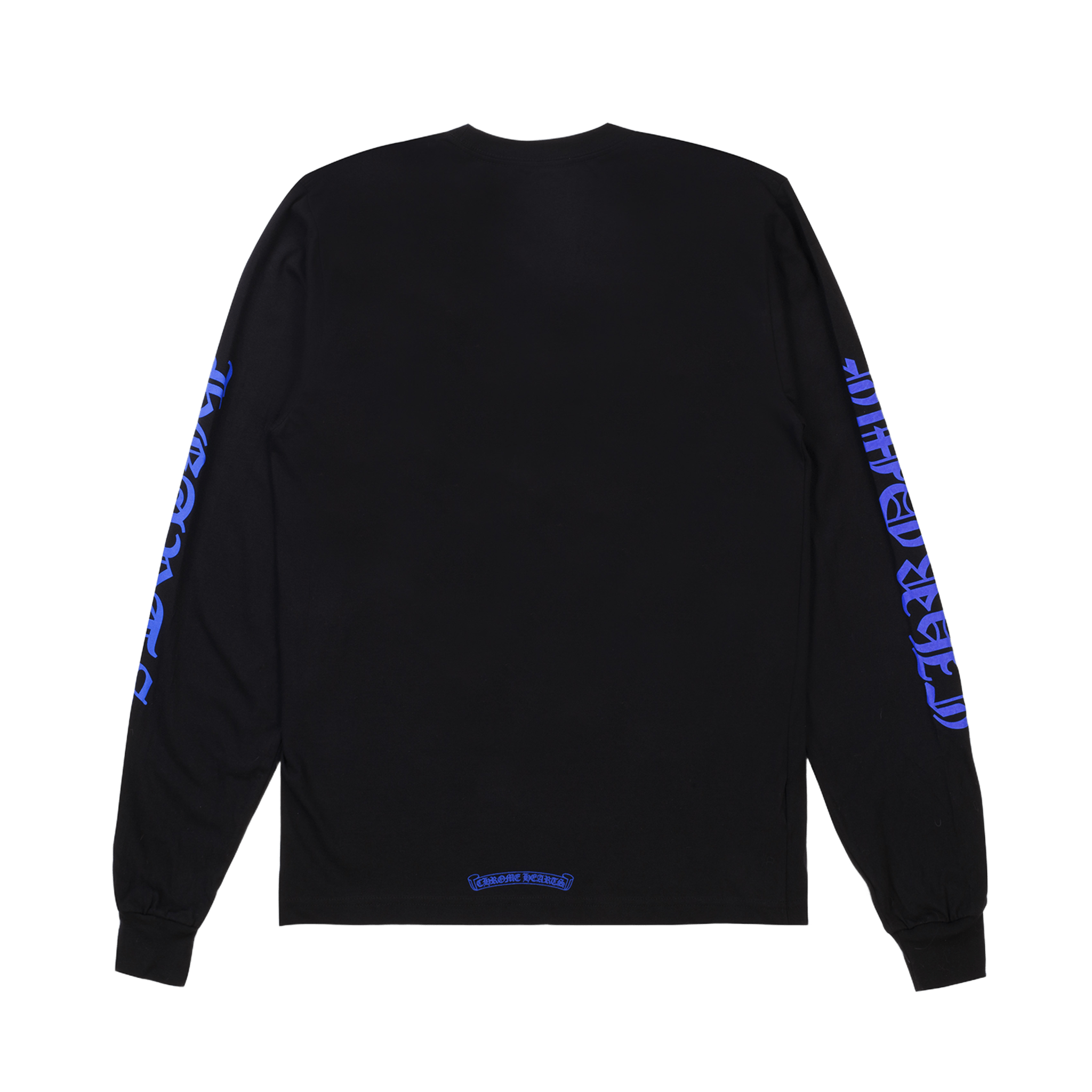 Chrome Hearts 1988 Neck Logo Long Sleeve Black / Blue - Morely TrendsChrome Hearts Type here:)
