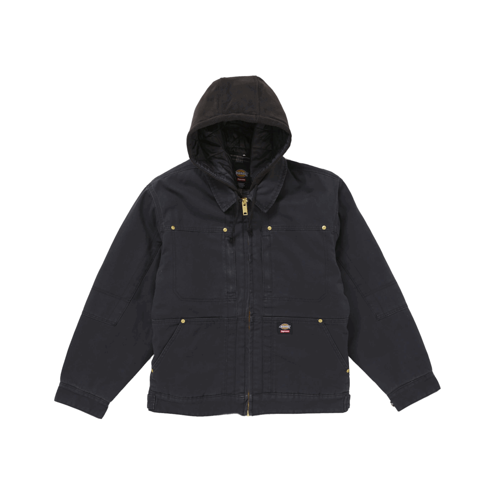 Supreme Dickies Hooded Work Jacket Black