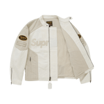 Supreme Vanson Leathers Cordura Cotton Jacket White