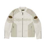 Supreme Vanson Leathers Cordura Cotton Jacket White