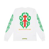 Chrome Hearts Los Angeles Exclusive Christmas L/S T-shirt White