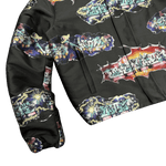 Louis Vuitton Virgil Abloh Graffiti Blouson Jacket Black