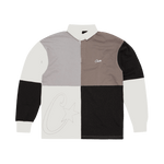 Corteiz Rugby Shirt Greyscale