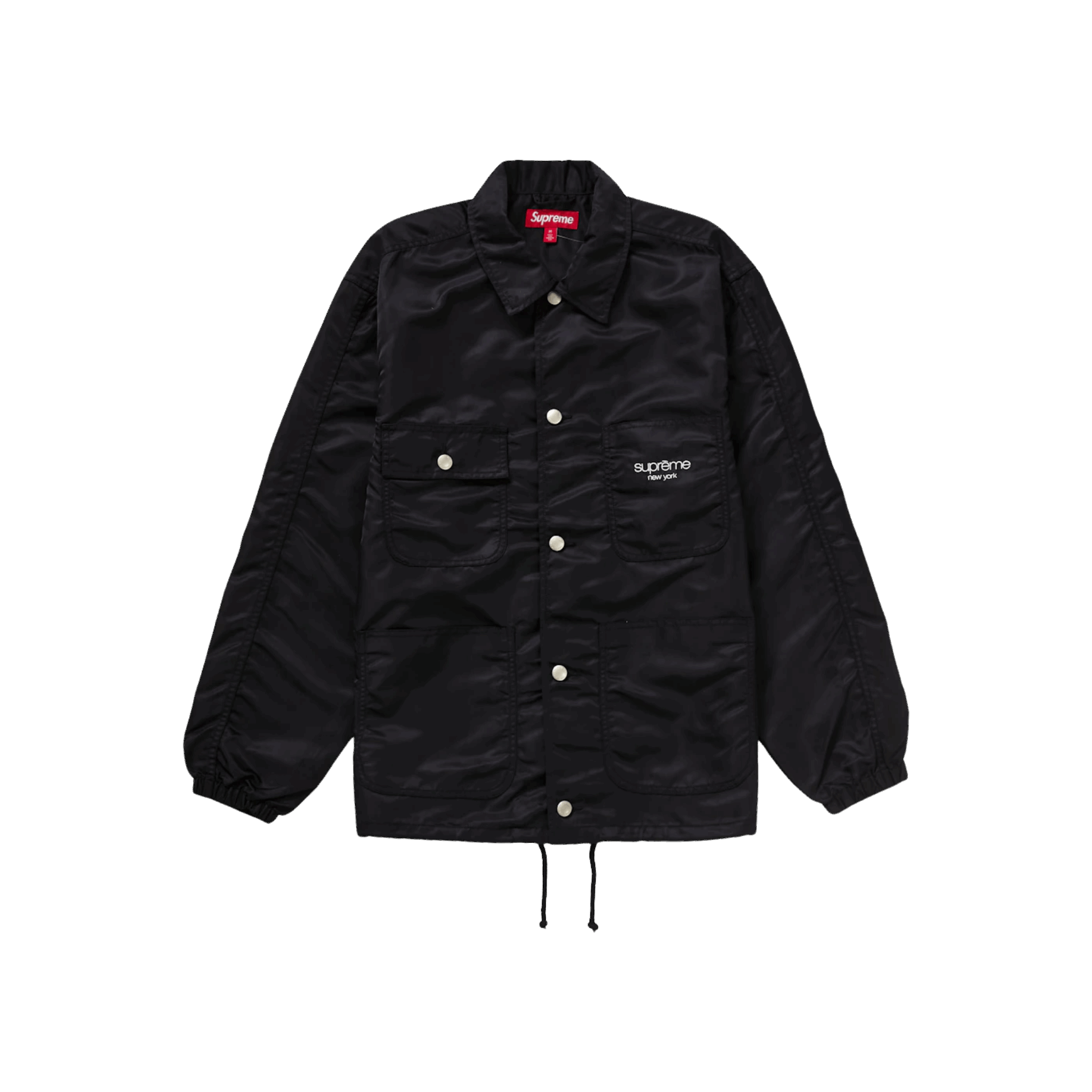 Supreme Nylon Chore Coat Black