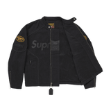 Supreme Vanson Leathers Cordura Cotton Jacket Black