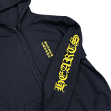 Chrome Hearts Logo Hoodie Navy