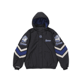 Supreme Mitchell & Ness NCAA Hooded Stadium Jacket Black