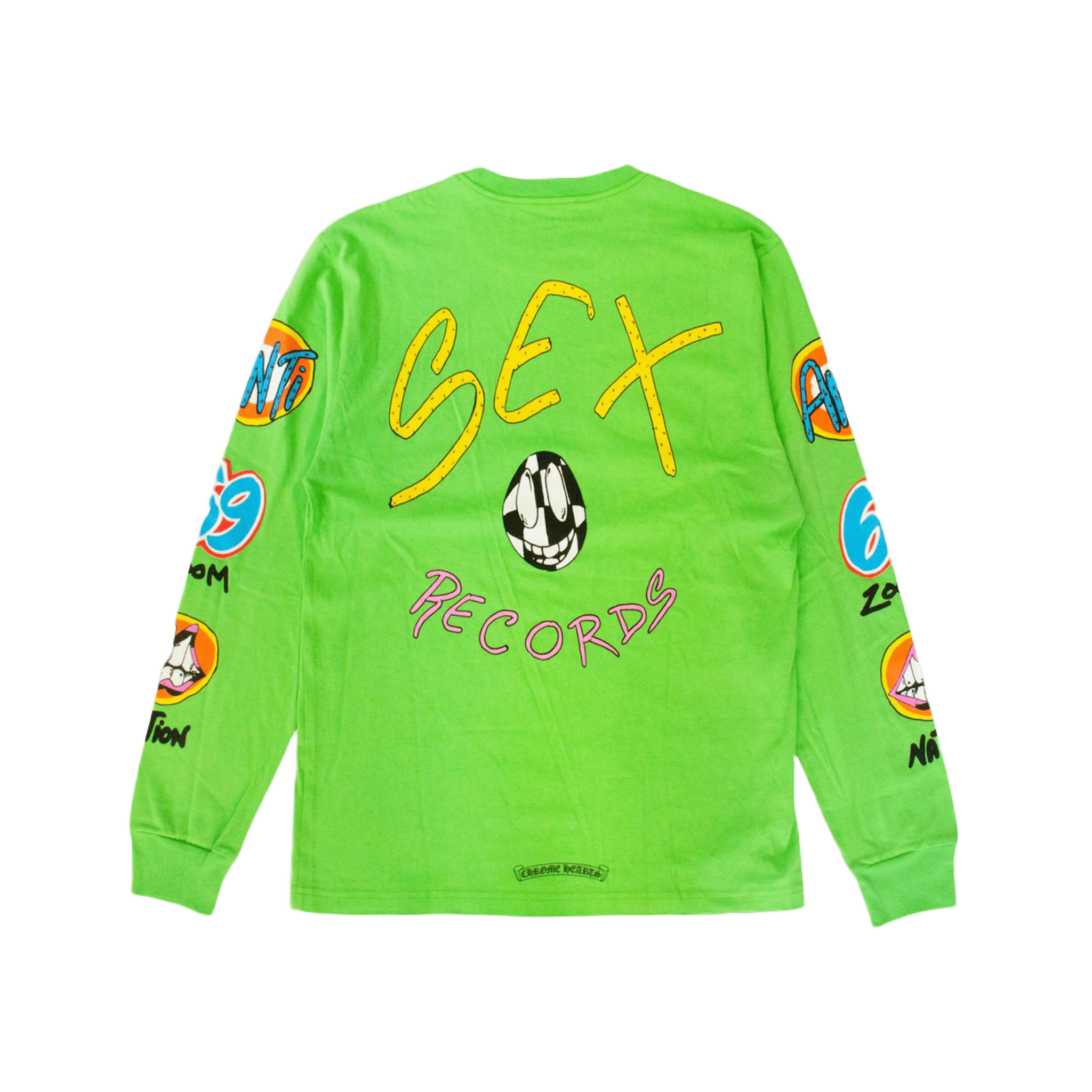 Chrome Hearts Matty Boy Sex Records L/S T-shirt Citrus - Morely TrendsChrome Hearts Type here:)