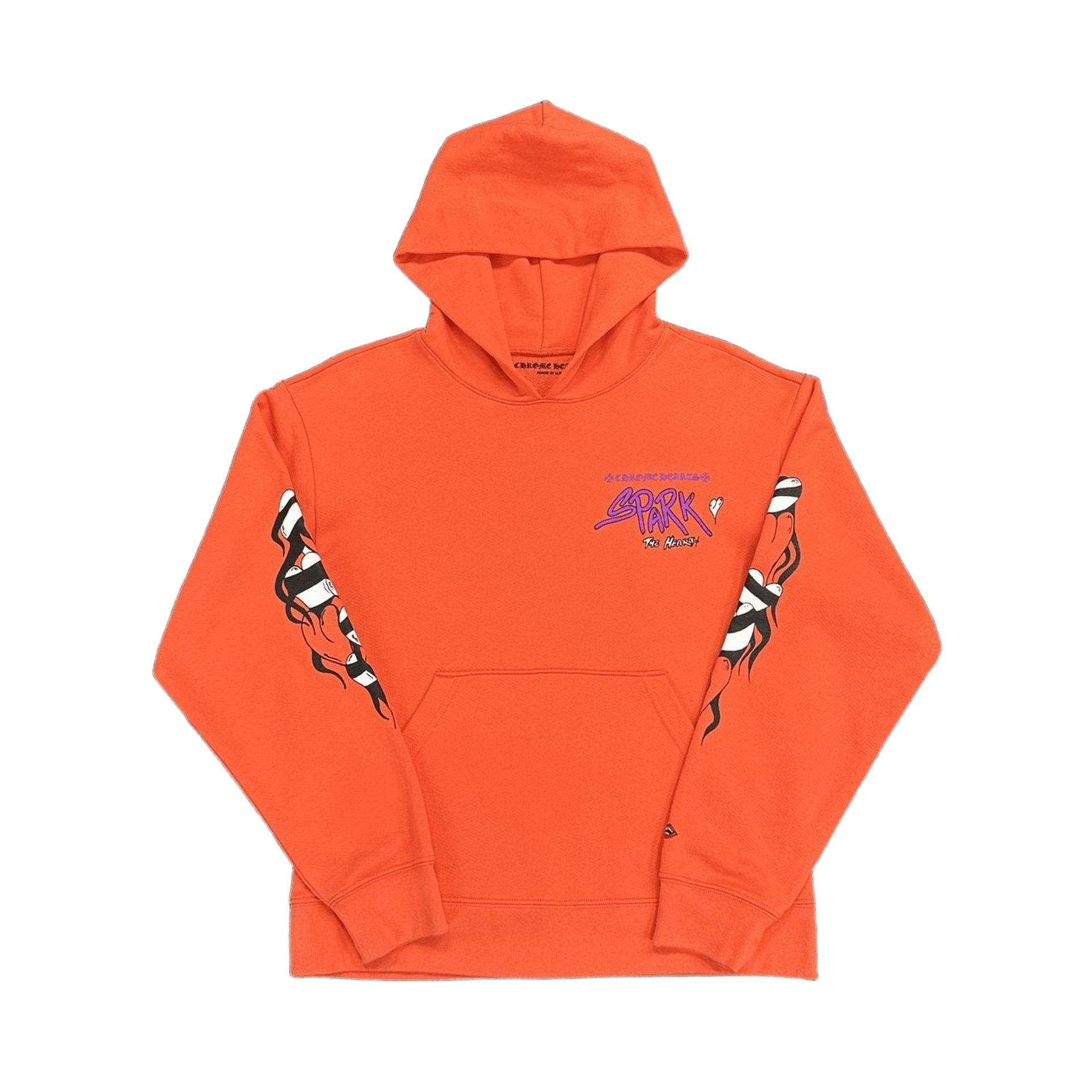 Chrome Hearts Matty Boy Sadistic Lipstick Hoodie Orange Chrome Hearts Matty Boy Sadistic Lipstick Hoodie Orange