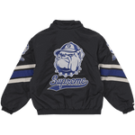 Supreme Mitchell & Ness NCAA Hooded Stadium Jacket Black