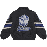 Supreme Mitchell & Ness NCAA Hooded Stadium Jacket Black