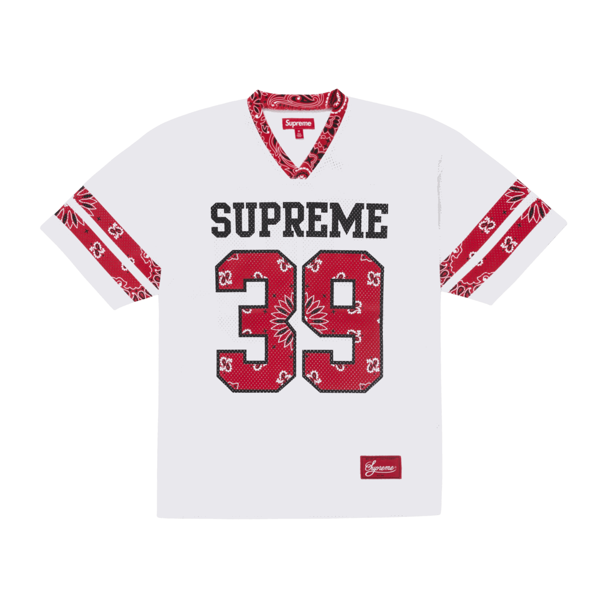 Supreme Bandana Football Jersey White