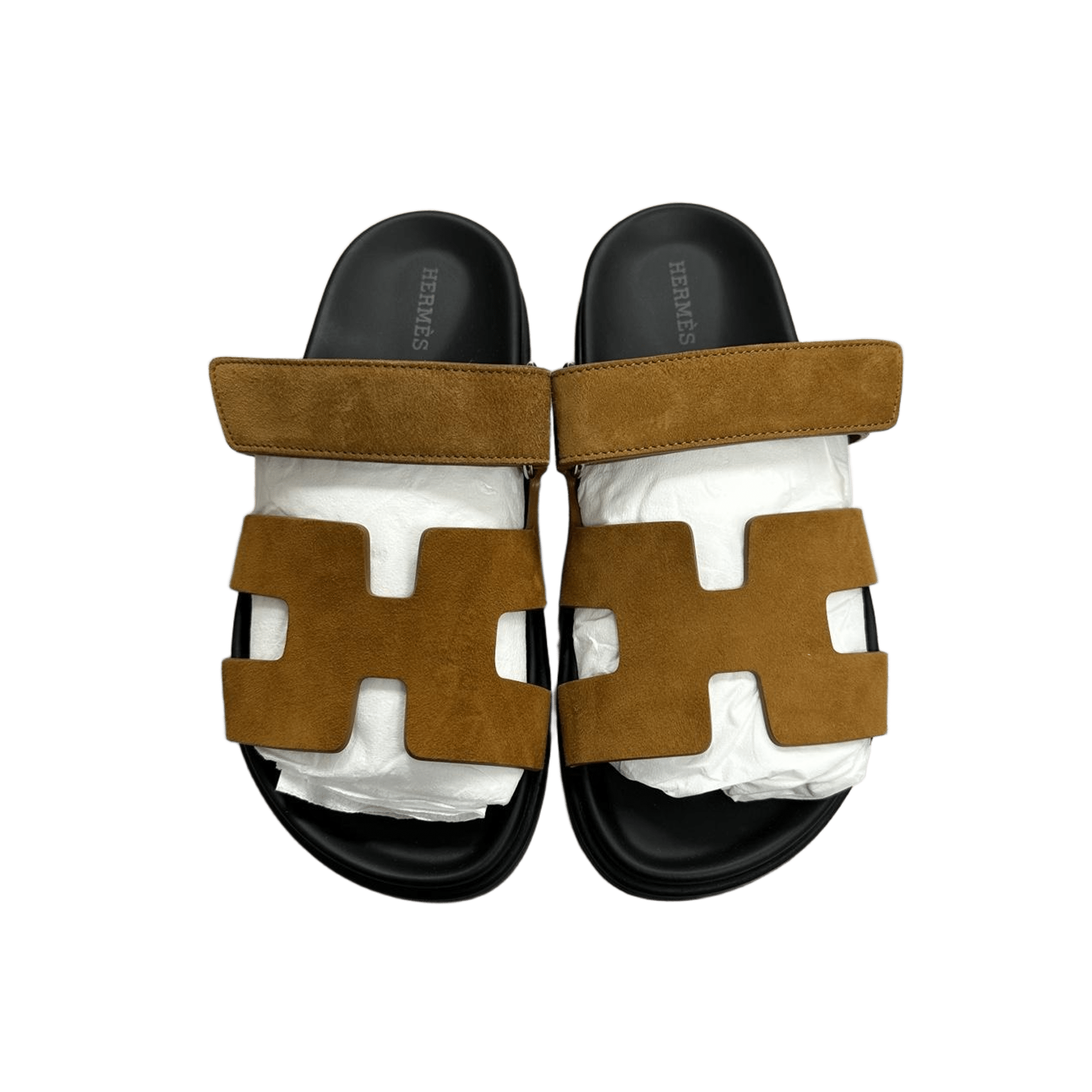 Hermes Chypre Sandal Natural Tan Suede - Morely TrendsHermes Type here:)