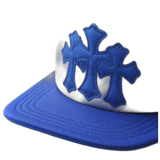 Chrome Hearts Cemetery Trucker Hat Blue - Morely TrendsChrome Hearts Type here:)