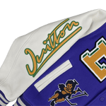 Louis Vuitton Multi-Patches Mixed Leather Varsity Blouson Fig