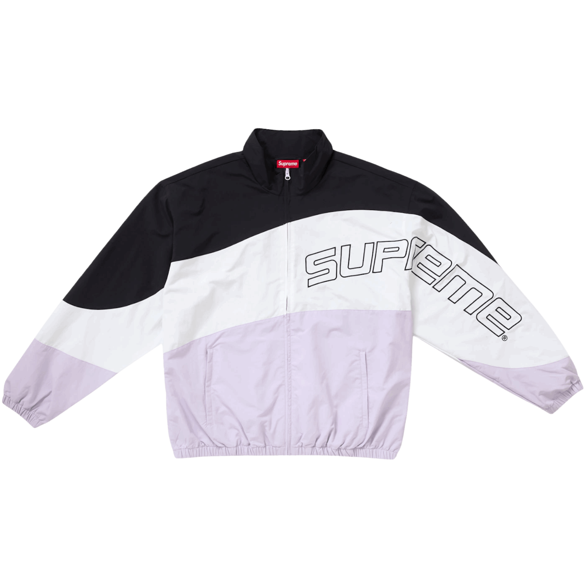 Supreme Curve Track Jacket (SS24) Light Purple