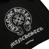 Chrome Hearts Manchester Exclusive Horseshoe Logo Zip Up Hoodie Black