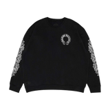 Chrome Hearts Horseshoe Crewneck Black