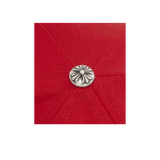 Chrome Hearts CH Silver Button Hat Red/Yellow